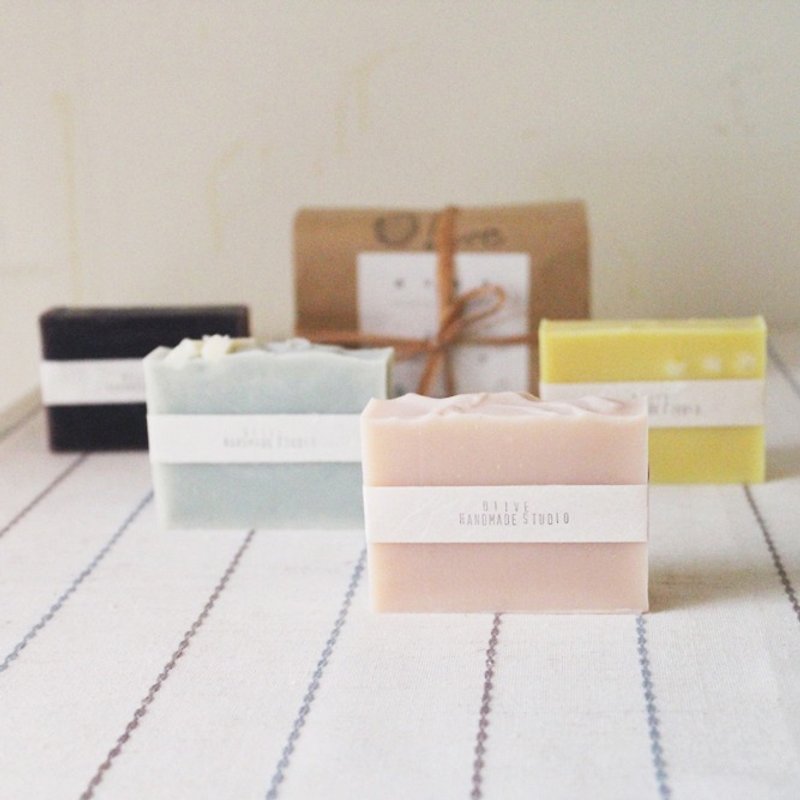 Small Family Number-Classic Handmade Soap Set/4 Entry - Soap - Other Materials 