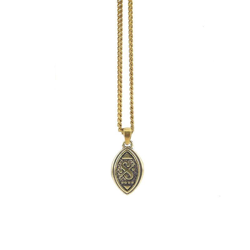 Continuous Mark Necklace - Necklaces - Other Metals Gold