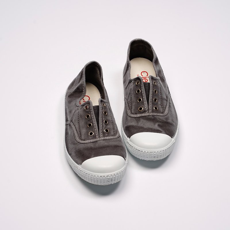 CIENTA Canvas Shoes 70777 23 - รองเท้าลำลองผู้หญิง - ผ้าฝ้าย/ผ้าลินิน สีเทา