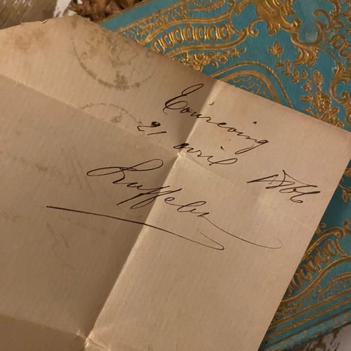 391フランスアンティーク 使用済み封筒 ハガキ まとめ売り 19 世紀のフランスの手書きのアンティーク手紙（郵便料金付き