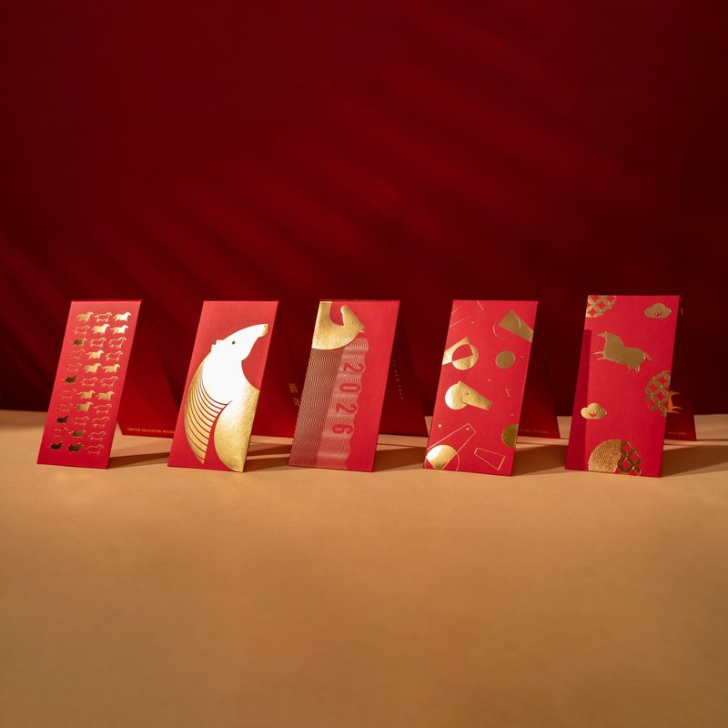 [Fast Shipping] [Ten Thousand Horses Galloping] 2026 Year of the Horse Red Envelope Set | 5 Designs | 10 Envelopes per Pack | Hot Stamping | - Chinese New Year - Paper Red