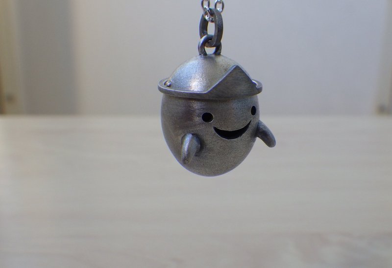 Ghost Pendant - Necklaces - Other Metals Silver