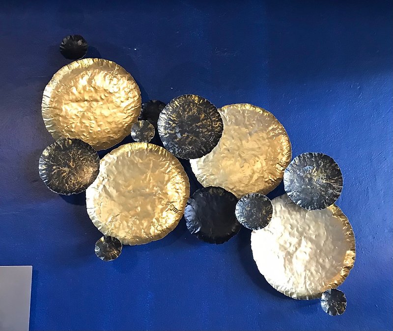 Victoria water lilly : wall decoration - Wall Décor - Other Metals Gold