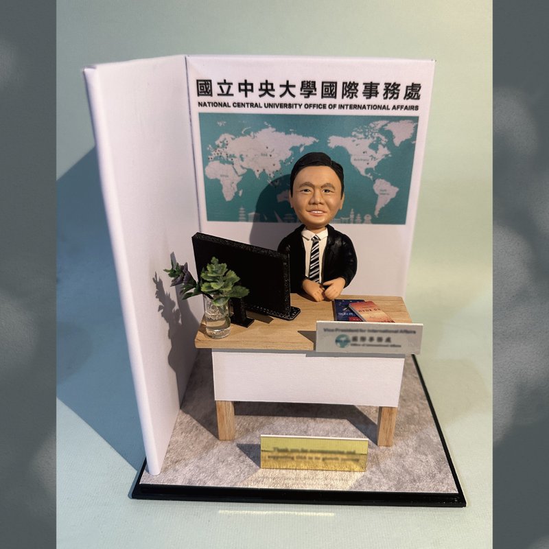 特殊訂製 客製化Q版公仔【需取得設計師估價、請勿直接下單】 - 公仔/玩偶 - 黏土 多色