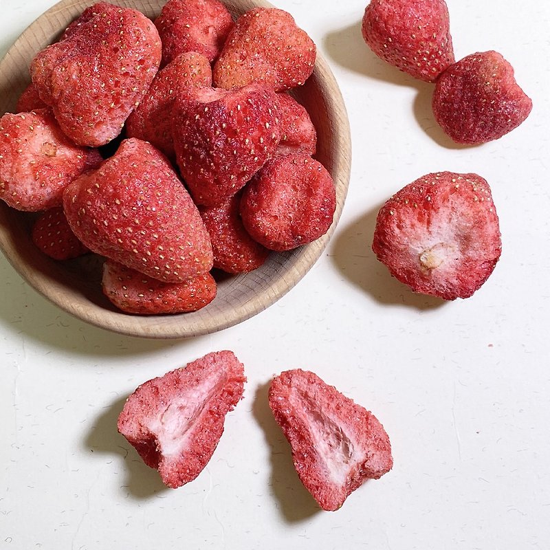 【菓青市集】草莓凍乾 - 水果乾 - 其他材質 