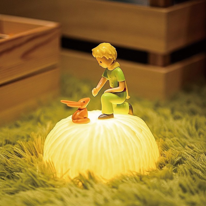VIPO Le Little Prince 星の王子さま 麦畑型ランプ パトランプ キツネの再会 - 照明・ランプ - その他の素材 
