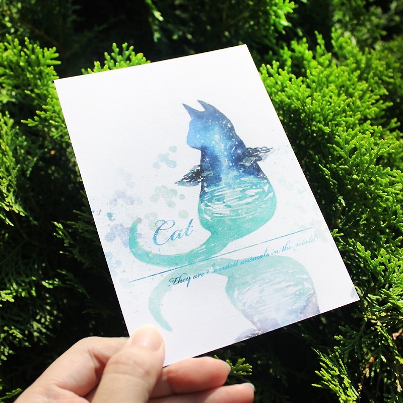 whale postcard - Cards & Postcards - Paper Blue