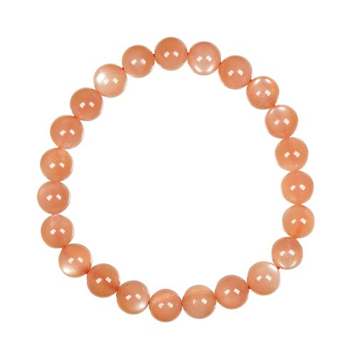 正佳珠寶 Gemsrich Jewelry 【正佳珠寶】太陽石 高品橙太陽 7.8-8.2mm 太陽石手珠