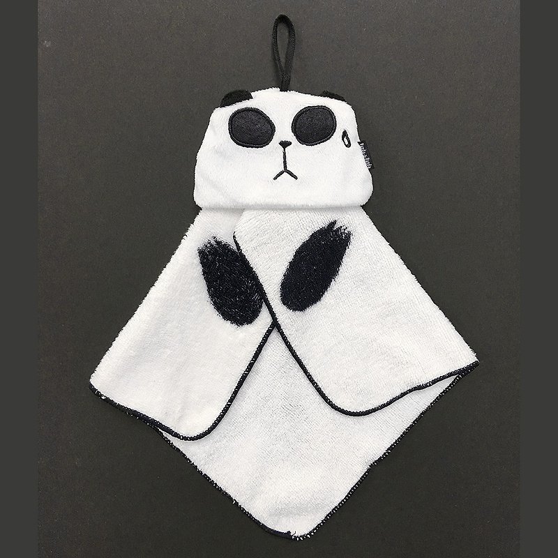 [Show products 7 fold out clear] Xiaoke 聋 cat / 聋 cat towel - Towels - Other Materials White