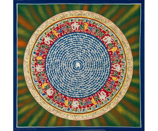 チベット仏教 マンダラ アート 3Dマンダラ – チベット仏教アート - ショップ Boudha Stupa