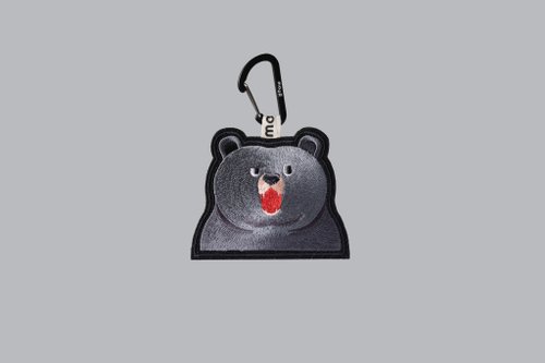 COMOOR 客製化刺繡吊牌-黑熊