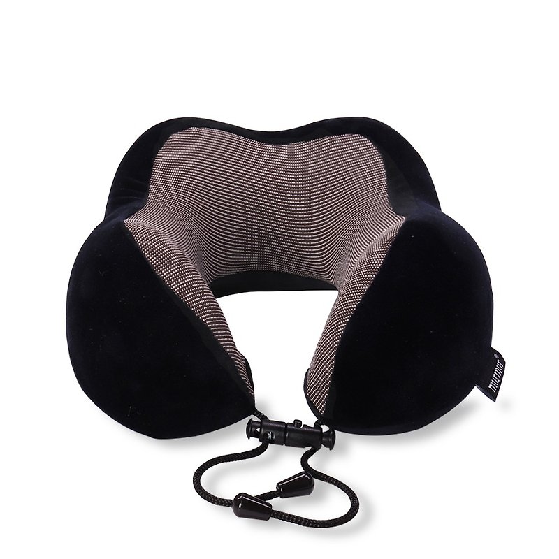 Murmur pressing neck pillow / classic black NP001 - Neck & Travel Pillows - Polyester Black