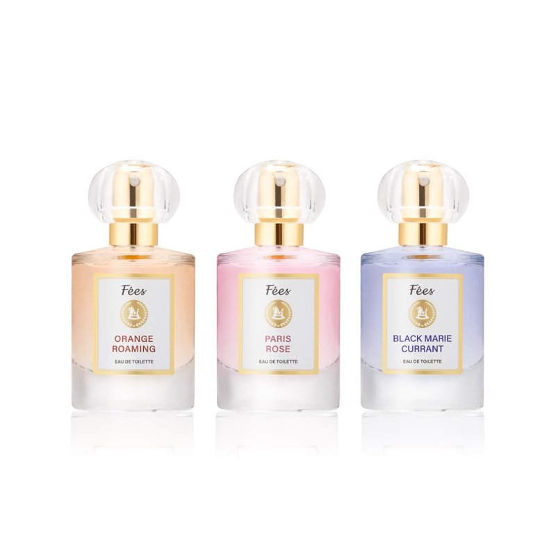 【Fees Beaute法緻】法式香氛淡香水30ml(玫瑰/橘郡/黑加侖) - 香水/香膏 - 其他材質 白色
