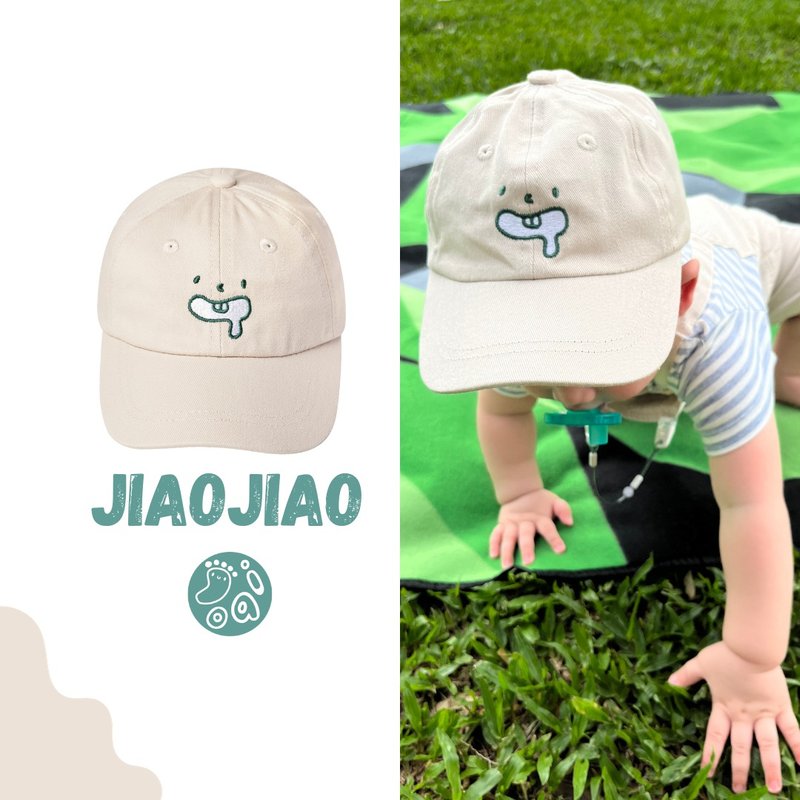 JiaoJiao腳郊-兒童老帽_呷腳帽 - 嬰兒帽子/髮帶 - 棉．麻 多色