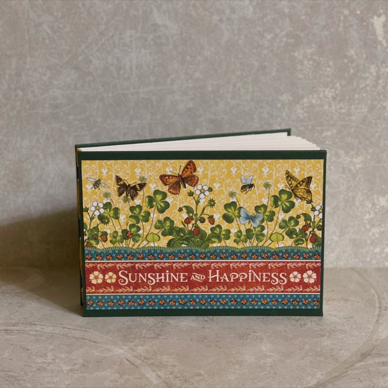 蝴蝶 法式手工書 - 筆記本/手帳 - 紙 