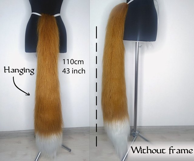 Big Fox s tail Custom cosplay Tails Holo Ahri Fursuit Wolf