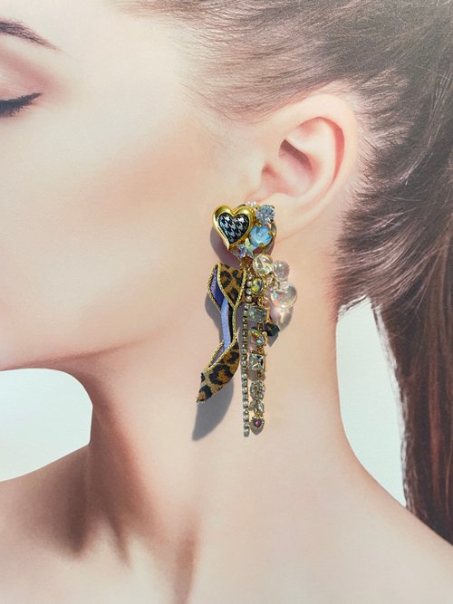 Zara toucan store earrings