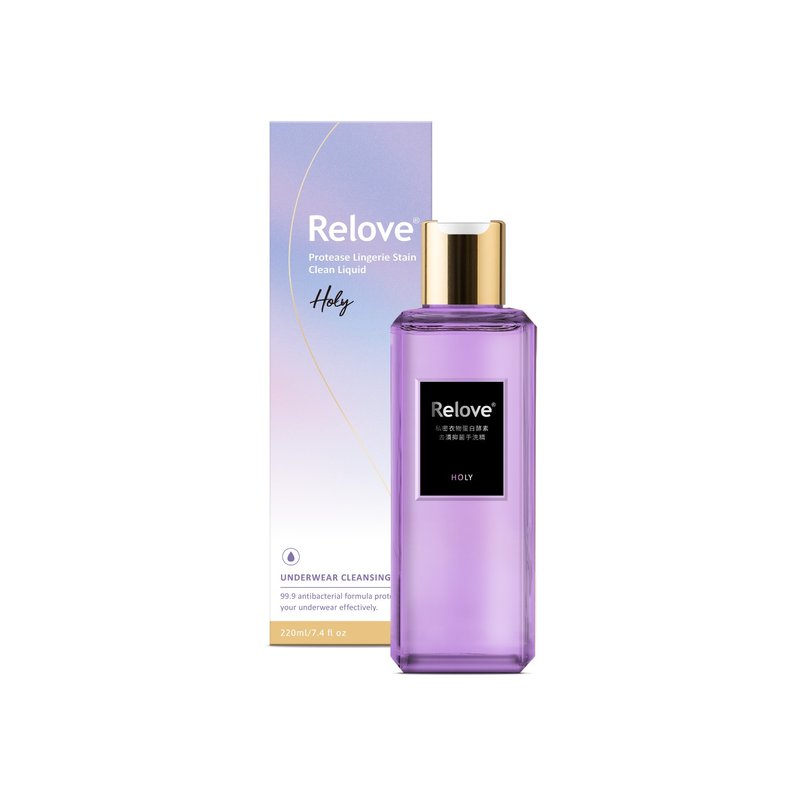 台灣 RELOVE 抗菌蛋白酵素手洗精 – 光韻 220ml - 洗衣精/衣物清潔 - 其他材質 