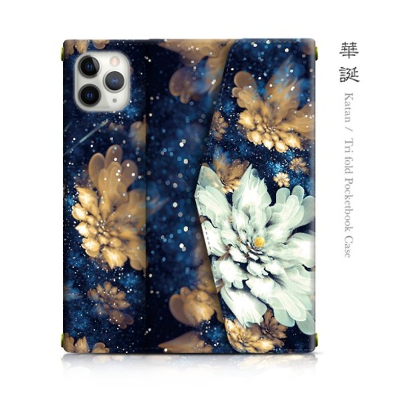 Hanatan - Japanese style iPhone tri-fold wallet case [compatible with all iPhone models] - อื่นๆ - พลาสติก 