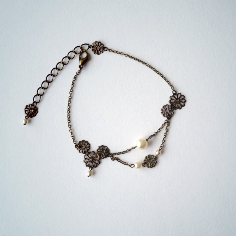 ブレスレット　あの指伸べて - 手鍊/手環 - 其他金屬 白色