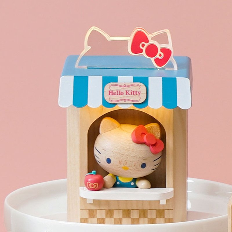 【Hello Kitty Shop】Sound Activated Mini Lamp | Wooderful life - Lighting - Wood Multicolor