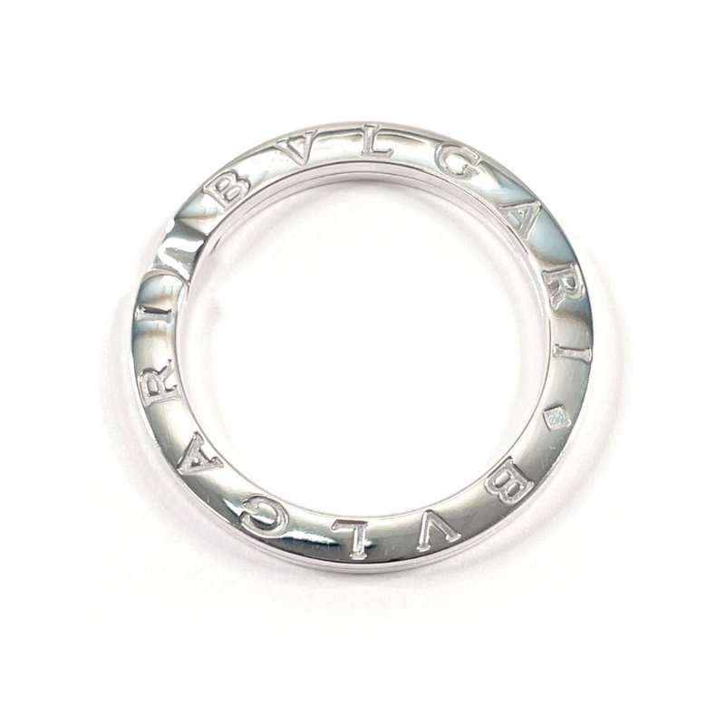 【日本直送 中古美品】ブルガリ BVLGARI キーホルダー キーリング ペンダントトップ ロゴ シルバー925 新品仕上げ済み ユニセックス - 鑰匙圈/鑰匙包 - 純銀 銀色