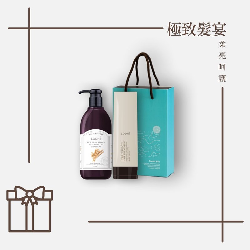 極致髮宴禮盒 - 洗頭水 - 塑膠 