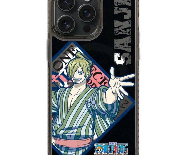 ワンピース サンジ iPhone 16 Galaxy S25 エアクッション 落下