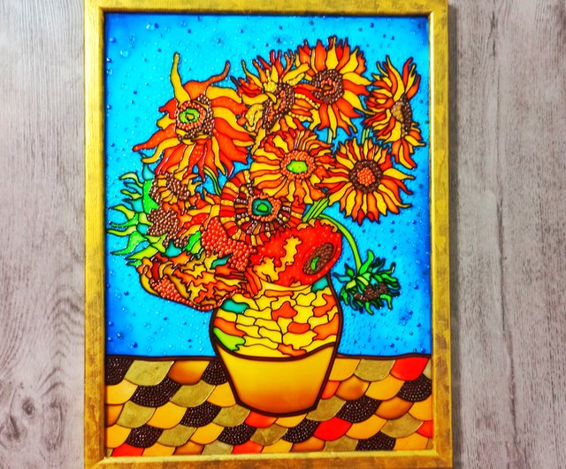 vincent van gogh sunflowers for kids