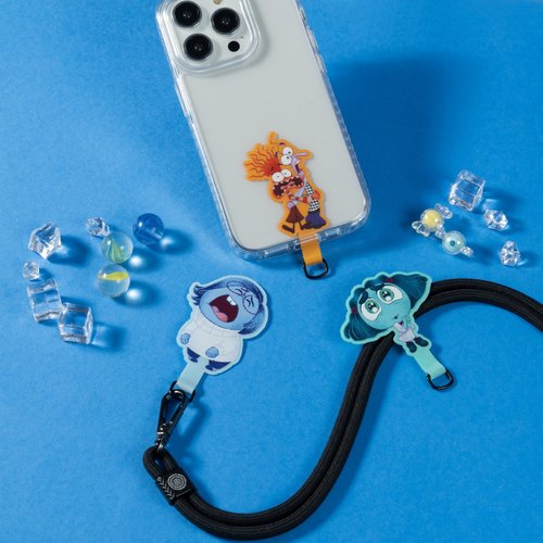 The Hood Pinkoi 旗艦店 迪士尼 阿焦 驚驚手機掛繩連夾片 6mm / 10mm粗掛繩 可調節長度
