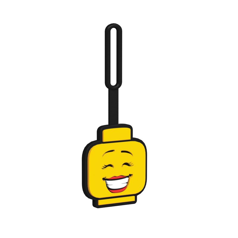 LEGO LEGO character smiling face (female) style hang tag - Luggage Tags - Other Materials 