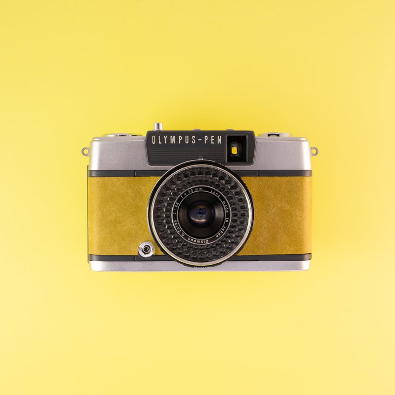 ヴィンテージ OLYMPUS PEN EES-2 Pistachio ピスタチオ - 相機/拍立得/底片相機 - 其他金屬 金色