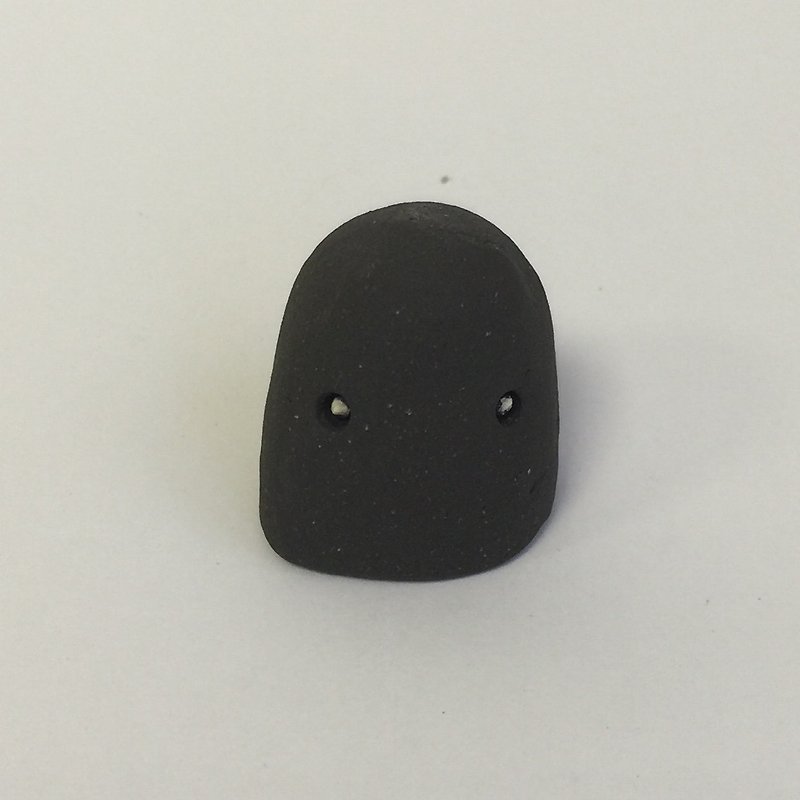 ブロックタオシリーズ - デセプション（Anhei -01）治癒は、小さなデスクトップシステムの陶器の飾りました - 置物 - 陶器 ブラック