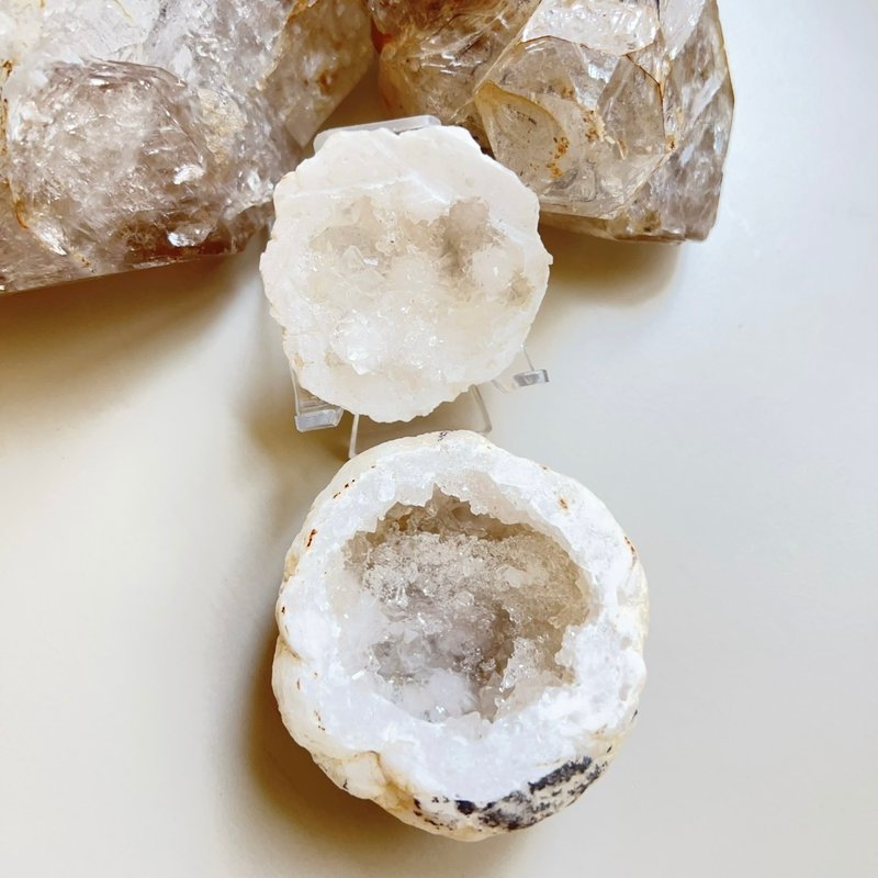 S-5摩洛哥白水晶聚寶盆 - 擺飾/家飾品 - 水晶 