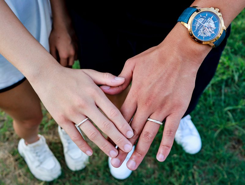 Cultural Coin|Tainan Metalwork|Happy Transfer Ring|Single Silver|Single Ring|Pair of Rings|Best Friends|Couples|Wedding Rings - Metalsmithing/Accessories - Sterling Silver 