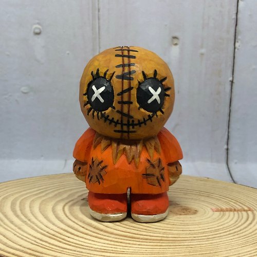 joeyonart Wooden Little killer/ Handmade gift / Home decoration / Art toy