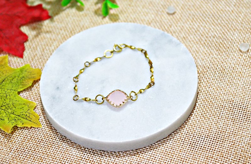 Pink _ * * ➪ limit Bronze bracelet X1 - Bracelets - Other Metals Pink