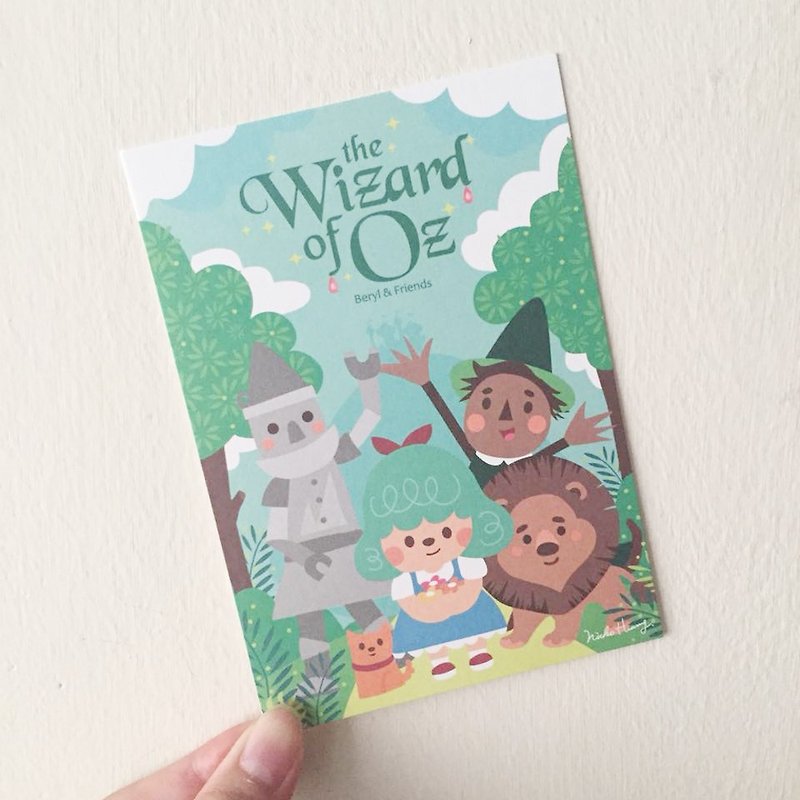 [The Wizard of Oz] postcard - Cards & Postcards - Paper Green