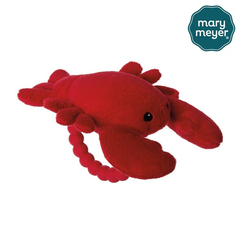 Fast Shipping【MaryMeyer】Soft Hand Rattle-New Version Crayfish - Kids' Toys - Other Materials Red