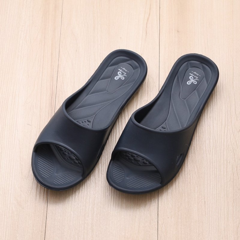 【Veronica】Repurchased Fragrance Comfortable Indoor Slippers-Dark Blue - Indoor Slippers - Plastic 