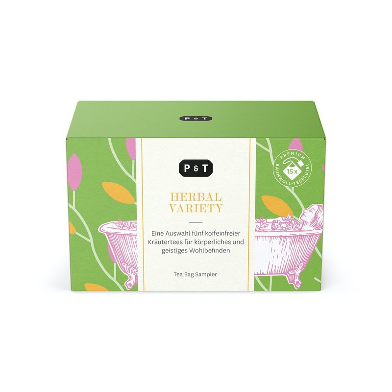 草本茶調和茶 茶包組合 - 茶葉/茶包/水果茶 - 紙 綠色