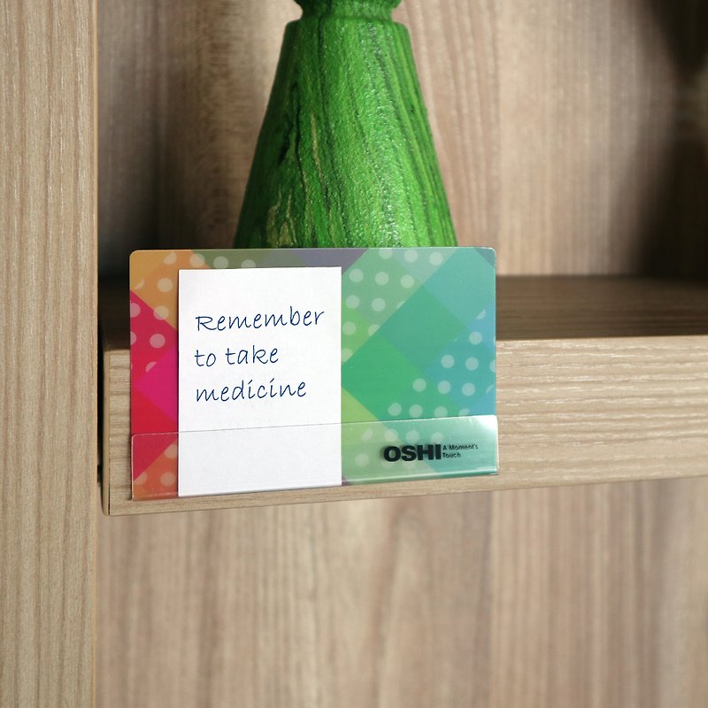 【OSHI】Memo Board - Sticky Notes & Notepads - Plastic Multicolor