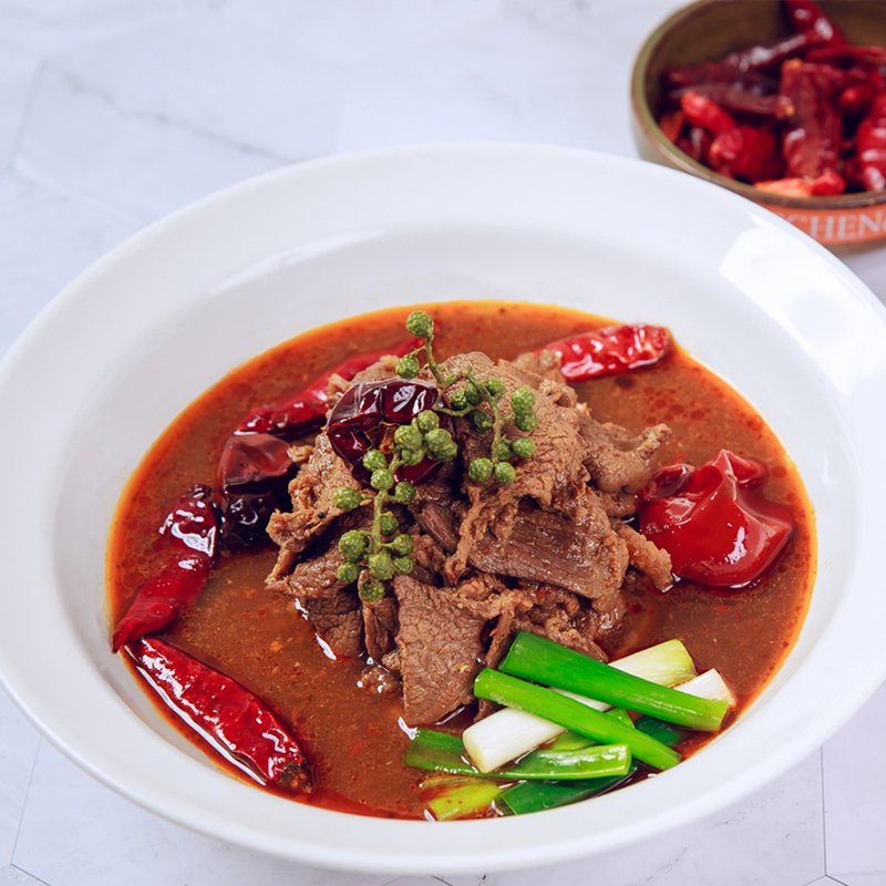 【漢典食品】麻辣水煮牛肉300g-10入組 - 料理包/調理包 - 其他材質 白色