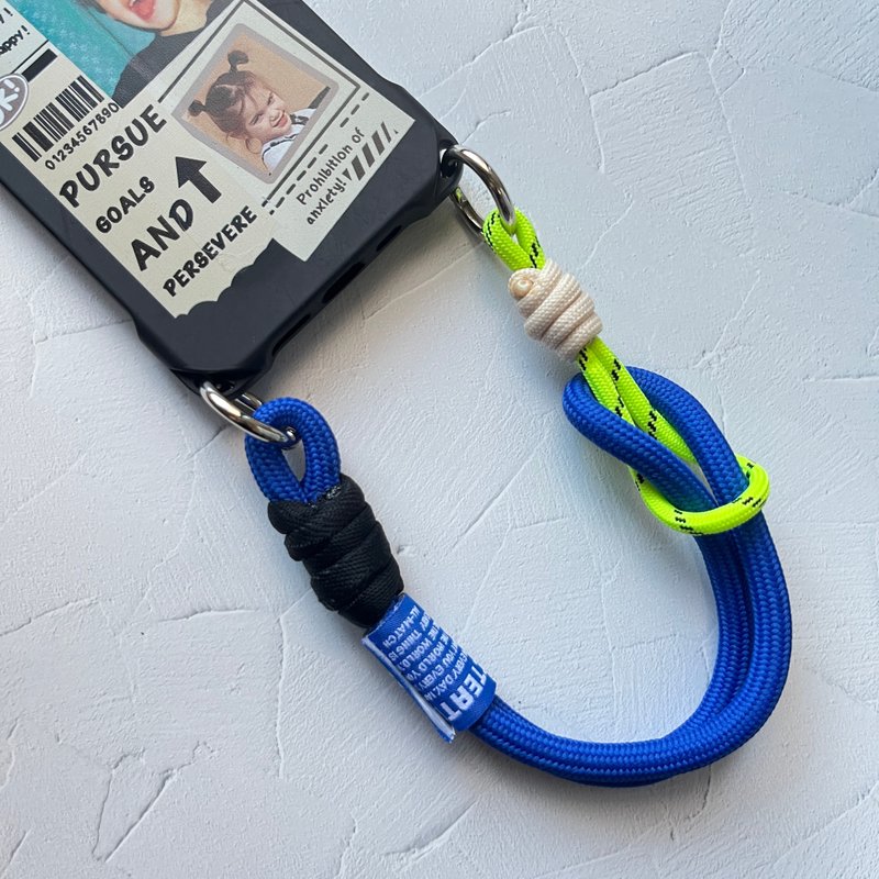 colorful strap - Lanyards & Straps - Polyester Blue