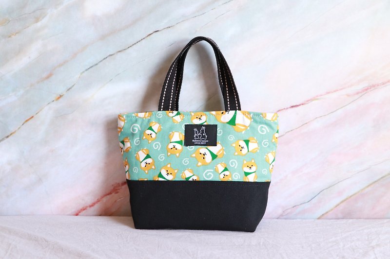 Cute Shiba Inu Printed Lightweight Tote - Handbags & Totes - Cotton & Hemp Multicolor