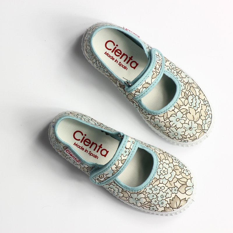 西班牙國民帆布鞋 CIENTA 56068 50淡藍色 大童、女鞋尺寸 - 女休閒鞋/帆布鞋 - 棉．麻 藍色