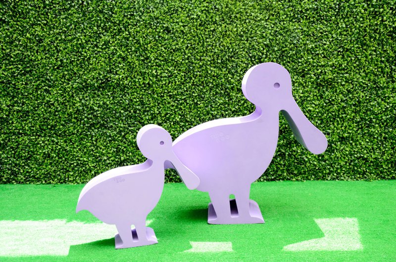 Three-dimensional animal furniture - black-faced spoonbill (weight resistance 100KG) - เฟอร์นิเจอร์เด็ก - วัสดุอื่นๆ หลากหลายสี