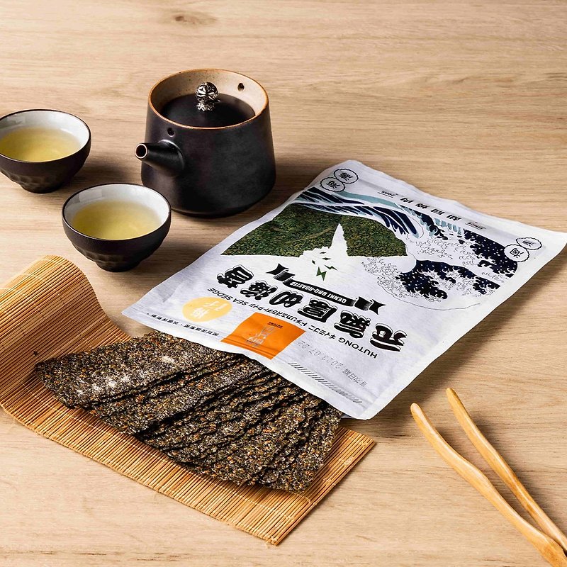 Chunmei_Hutong Roast Pork_Genki Thick-cut Seaweed_Plum_50g - Snacks - Other Materials 
