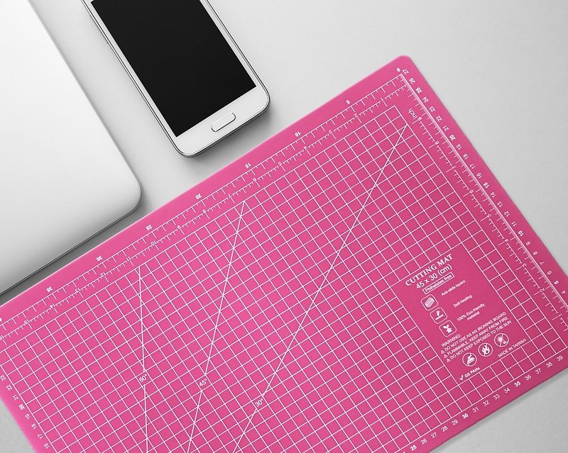 A3 pink custom environmentally friendly cutting pad student desk mat office stationery school office design gift gift - อื่นๆ - พลาสติก สึชมพู