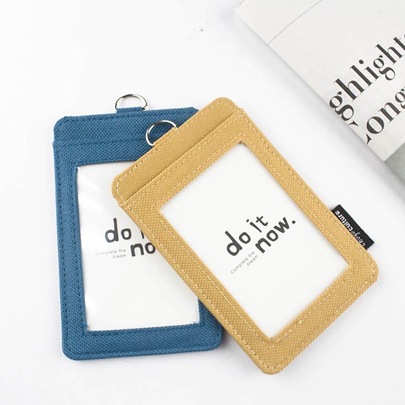 ID card holder (straight) - do it now - ID & Badge Holders - Other Materials 